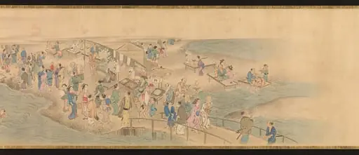 源琦筆 　華洛四季遊楽図巻|Scenes of the Four Seasons in Kyoto