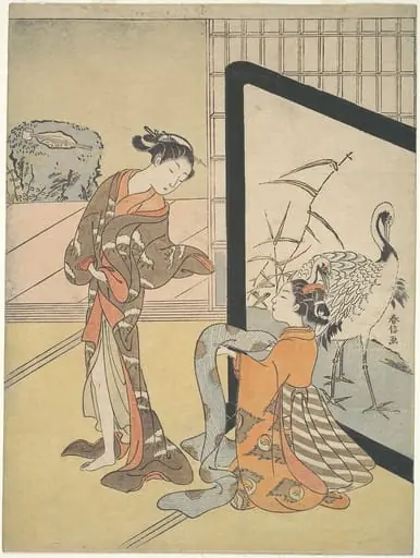 遊女と新造|Courtesan and Shinzō