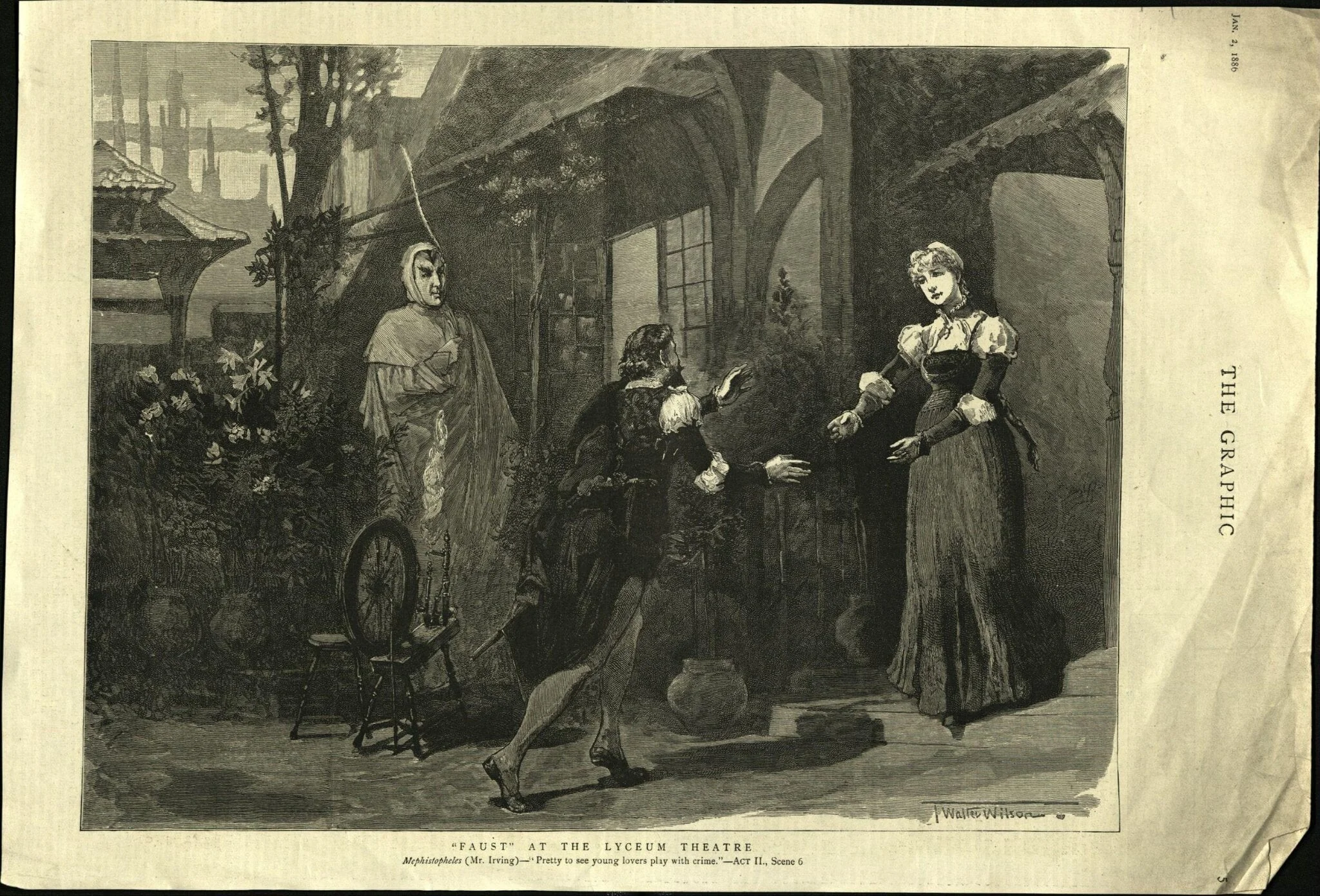 Faust, by Walter Wilson, 1886
