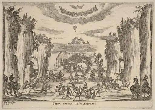 Scena Grotto d'Vulcano