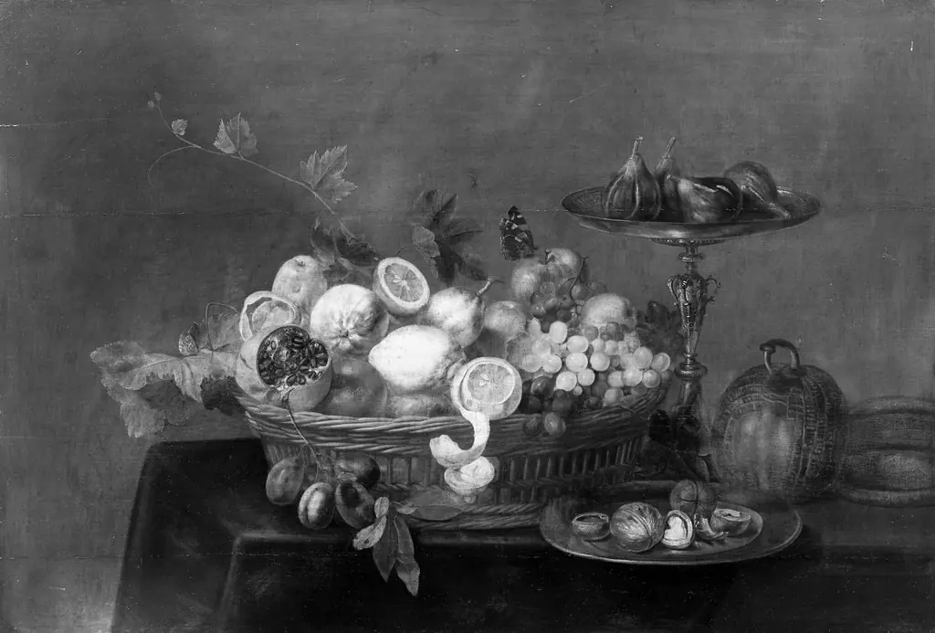 Still life with fruits