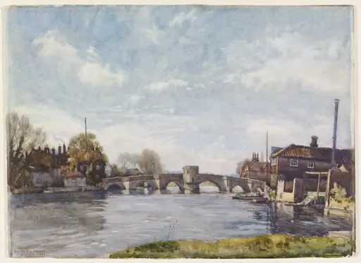 The Bridge and Chantrey Chapel, St.Ives