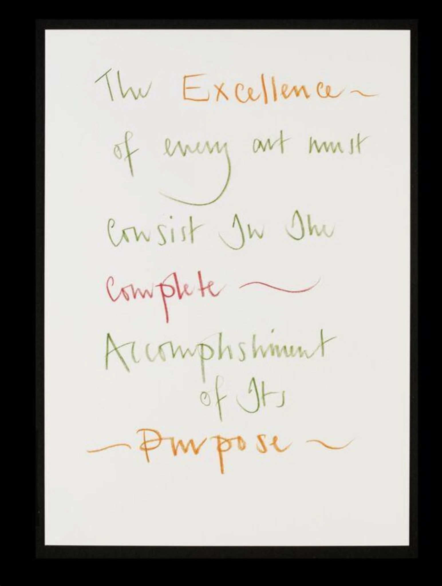Contribution to V&A's 150th anniversary album, by Jasper Conran, 2007