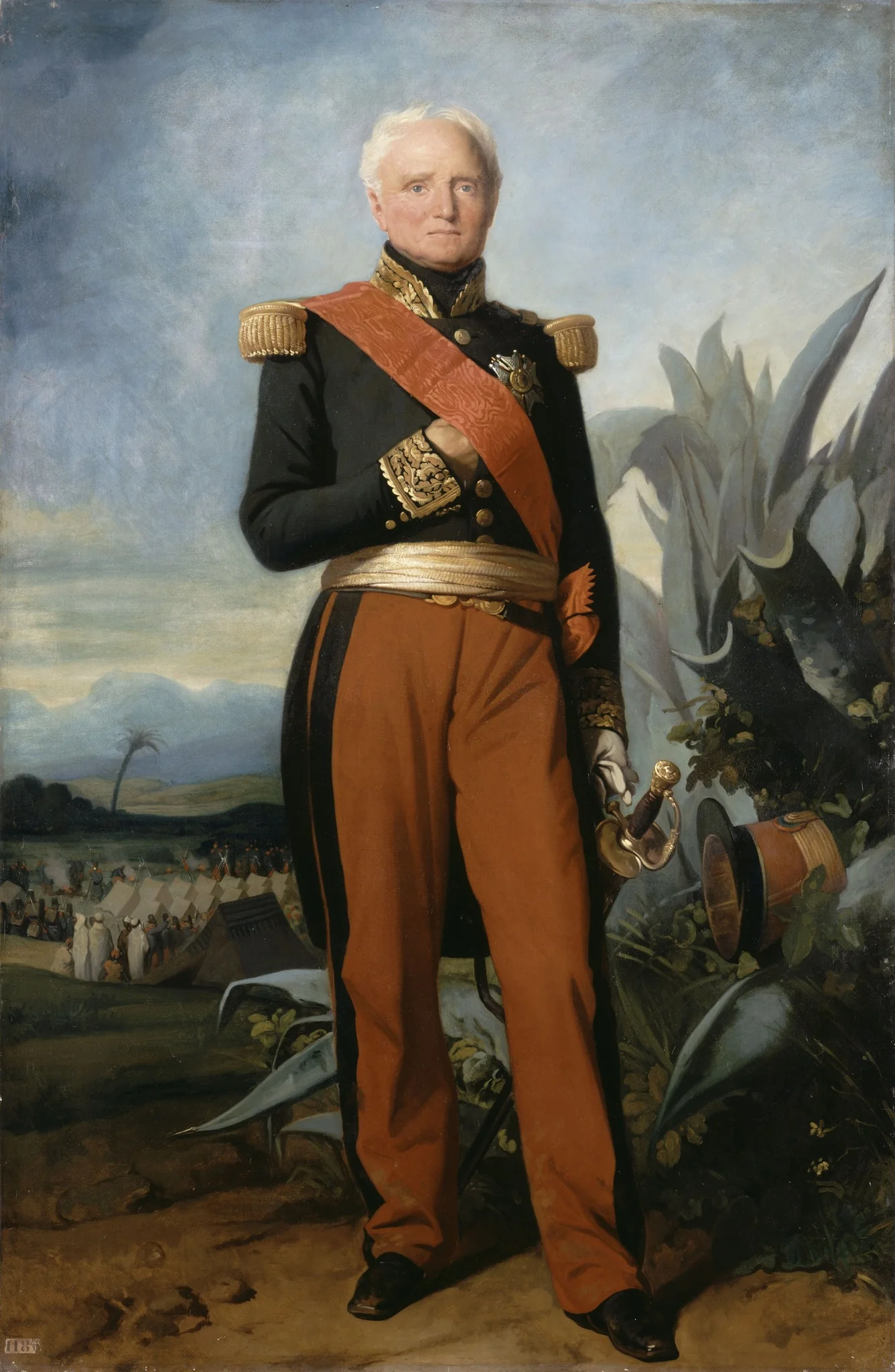 Thomas-Robert Bugeaud de la Piconnerie, duc d'Isly (1784-1849), maréchal de France, by Charles-Philippe Larivière, oil, 1845
