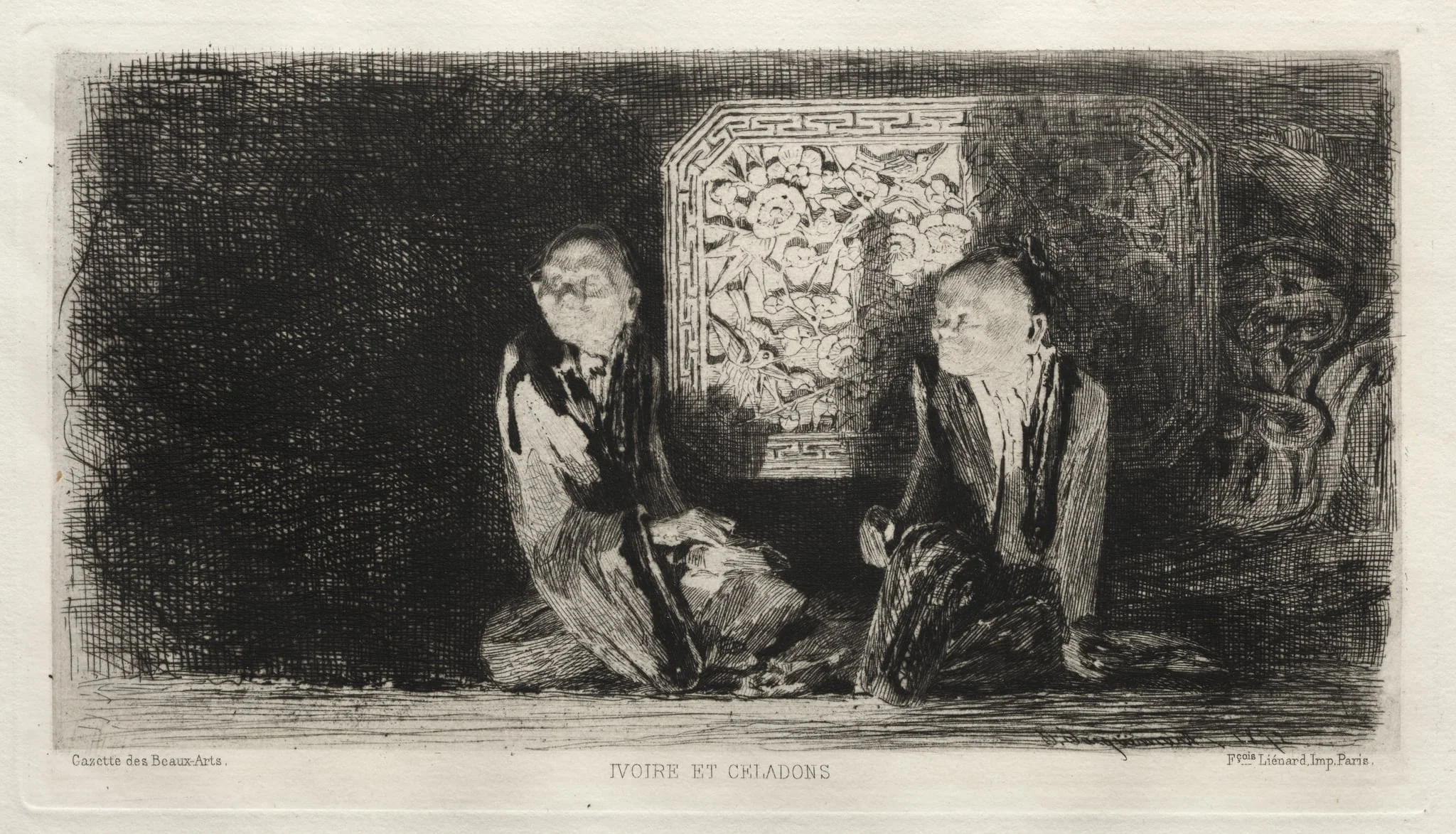 Ivory and Celadon, by Jules Jacquemart, 1872