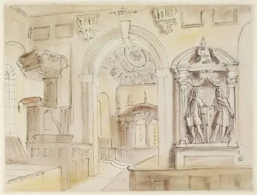 Interior of St. Peter's Church, Gayhurst