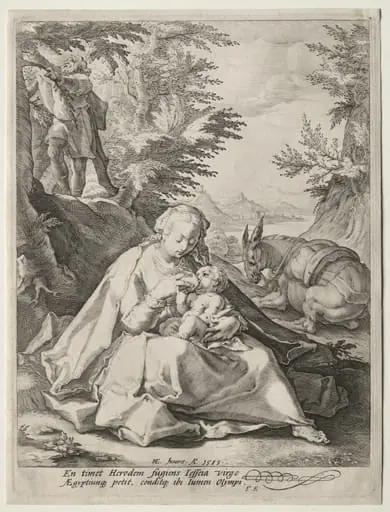 Rest on the Flight into Egypt