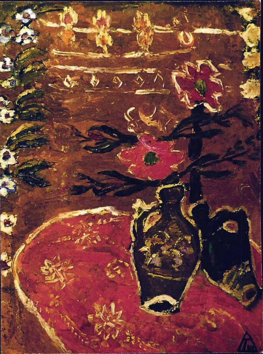 Natură statică, by Ion Țuculescu, 1946