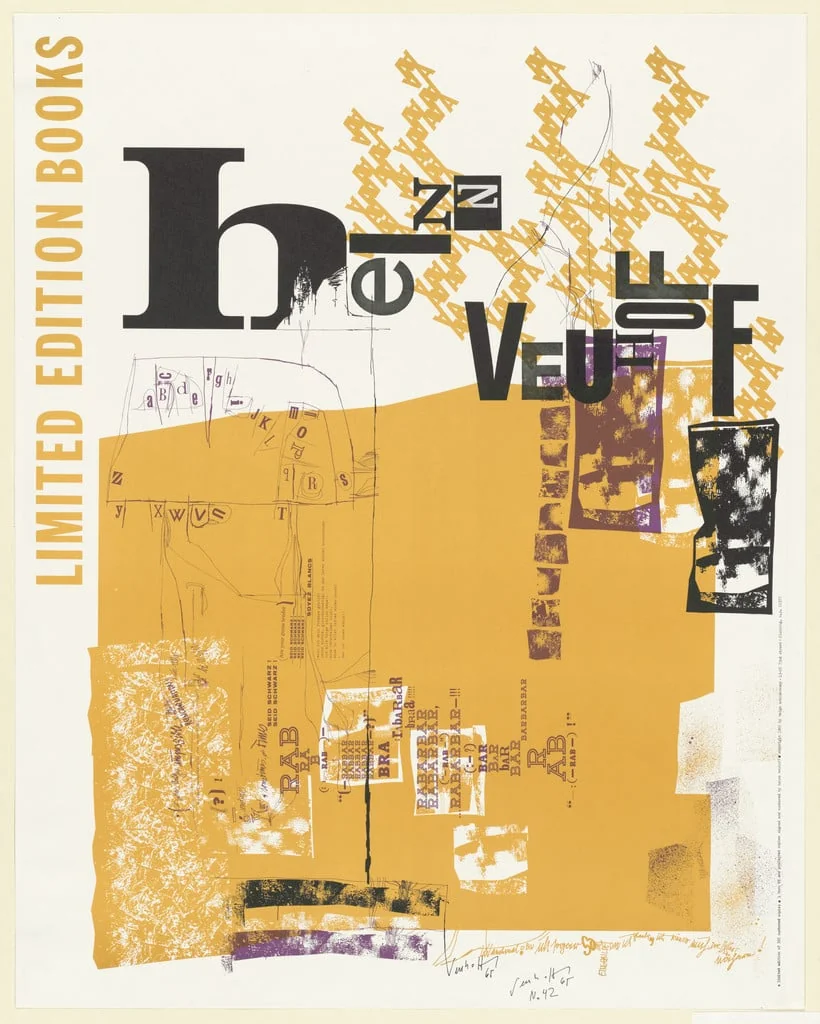 Untitled, by Heinz Veuhoff, ink, 1965