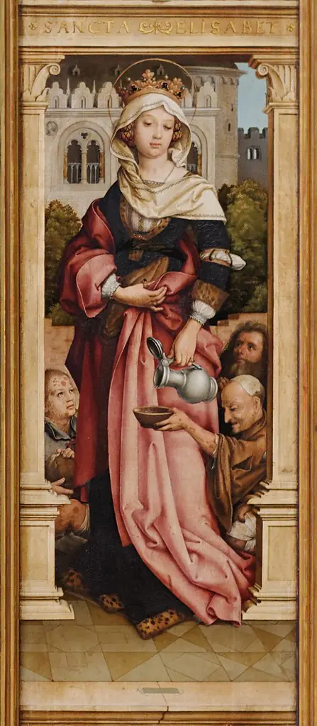 St. Sebastian Altar: St. Elizabeth of Hungary