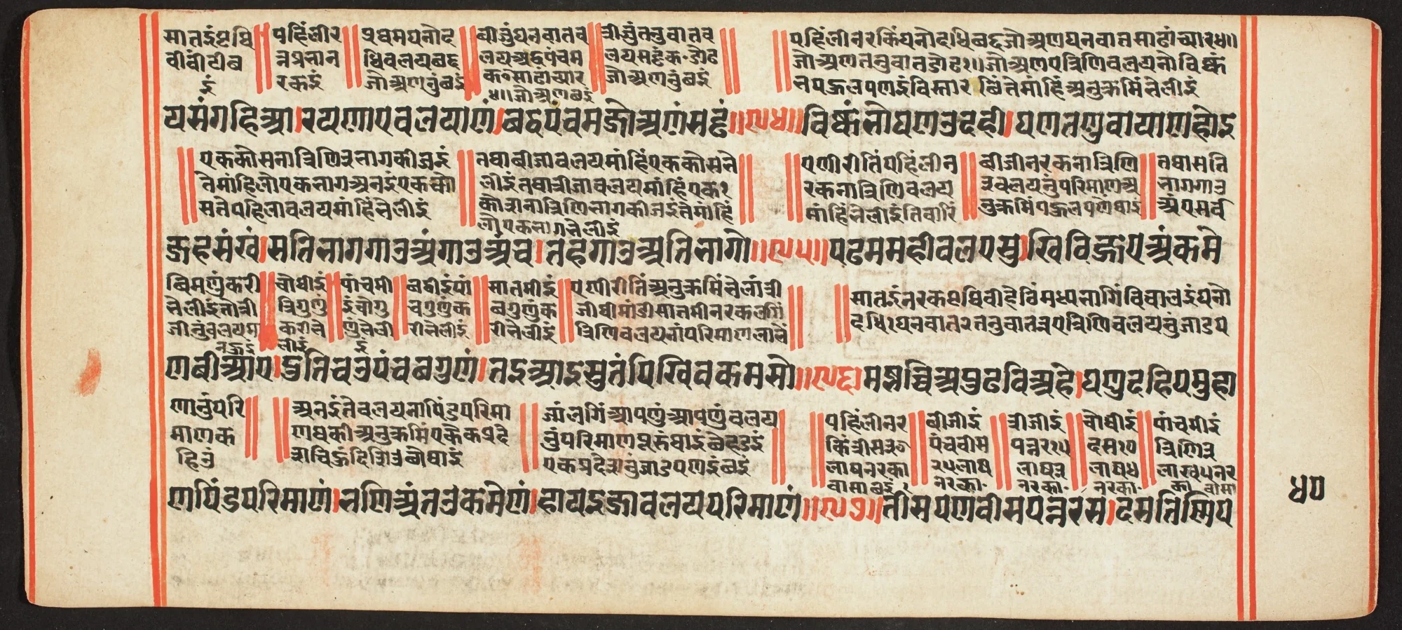 Tantric Manuscript, "Sangrahani Sutra", by Unknown, unspecified