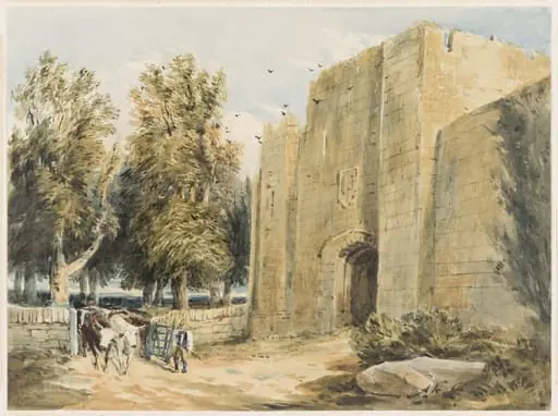 Gateway to Rhuddlan castle