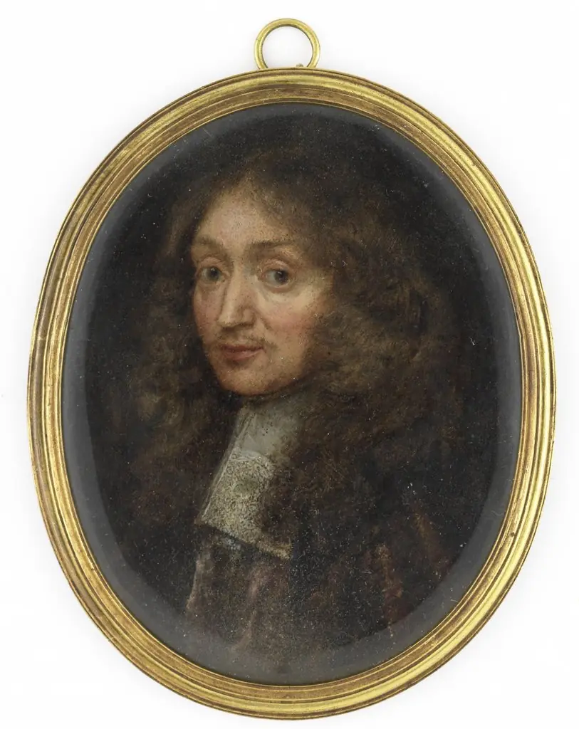 Miniature portrait of an unknown man