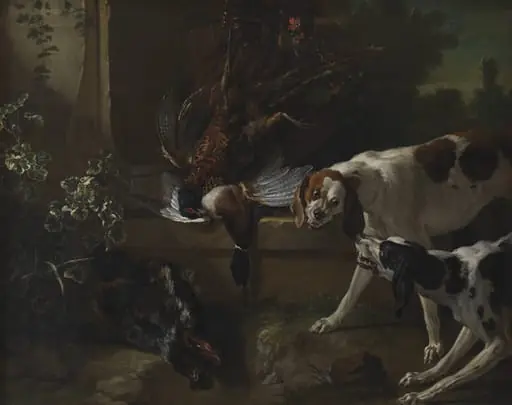 Hounds with Wild-Fowl and Game