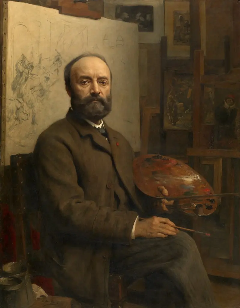 The Painter Charles Verlat