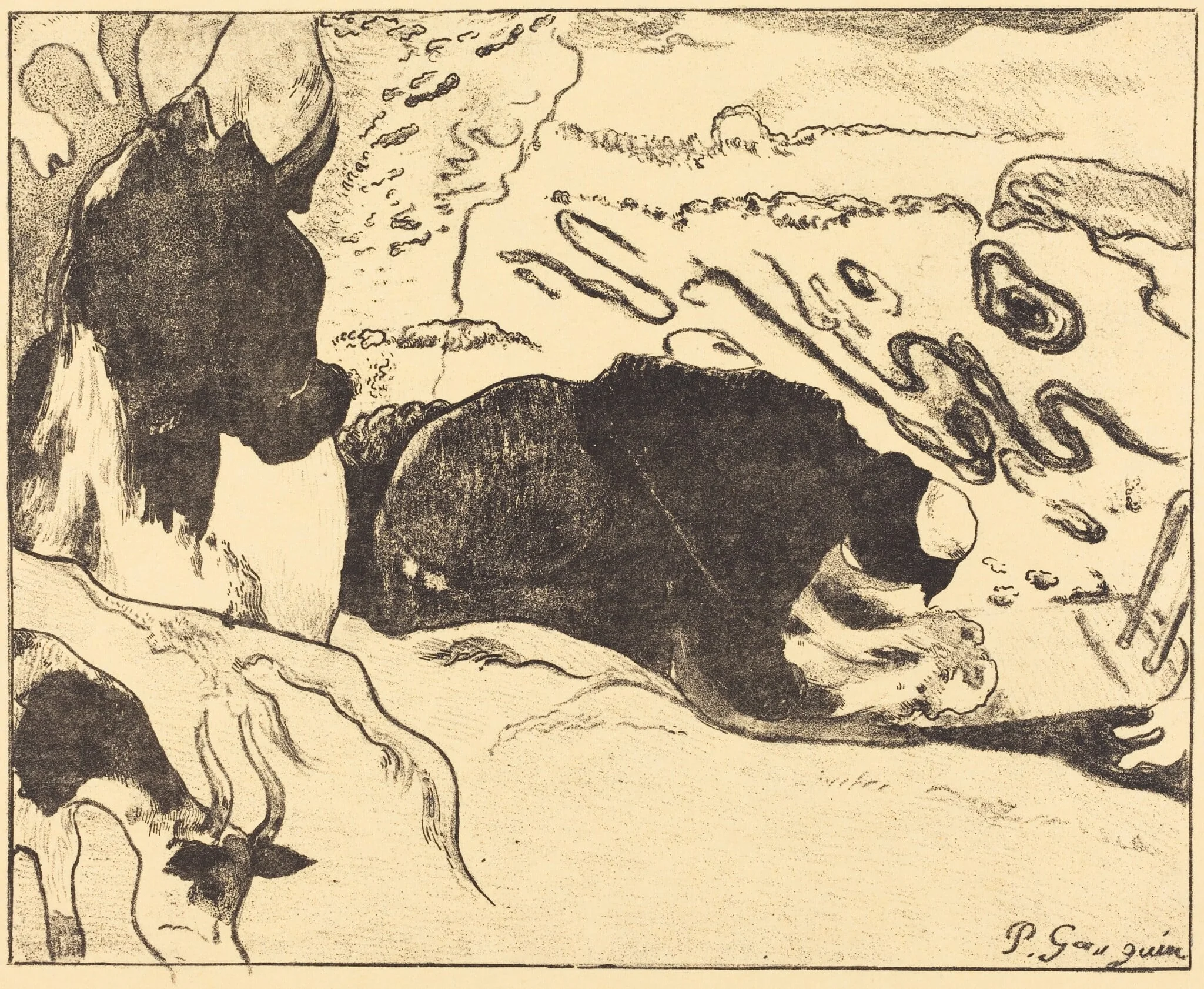 The Washerwomen (Les laveuses)
