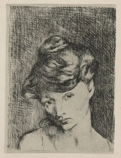 Head of a Woman: Madeleine