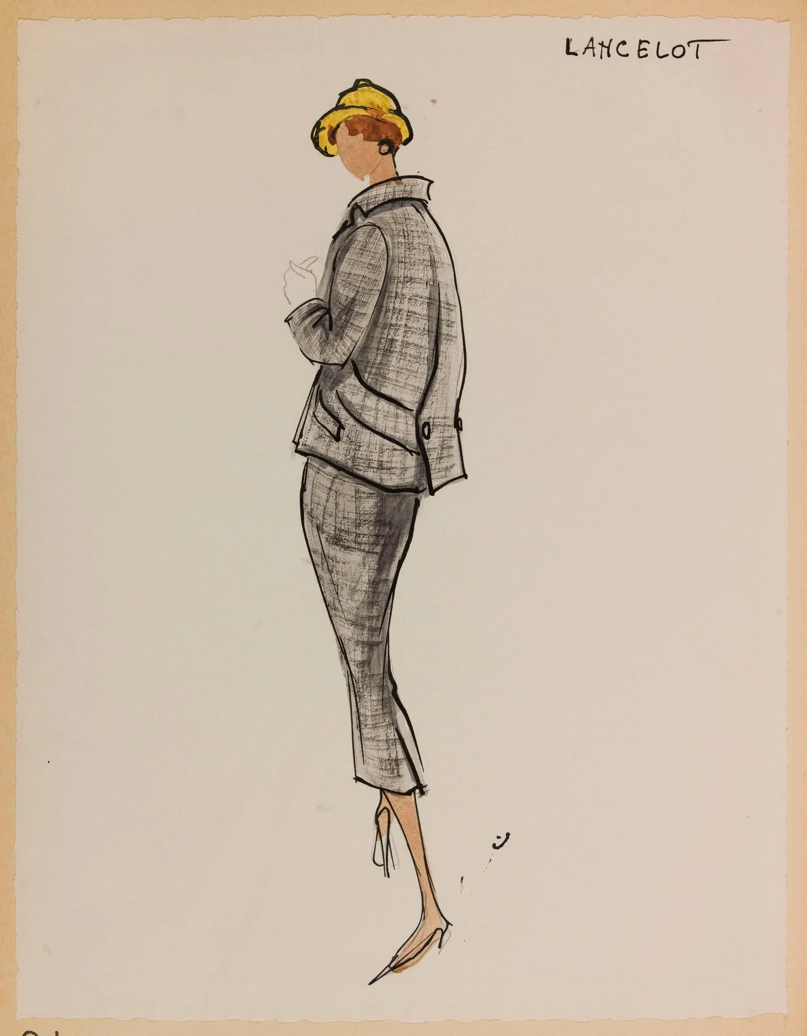 Lancelot, by Marie-Louise Carven, 1956