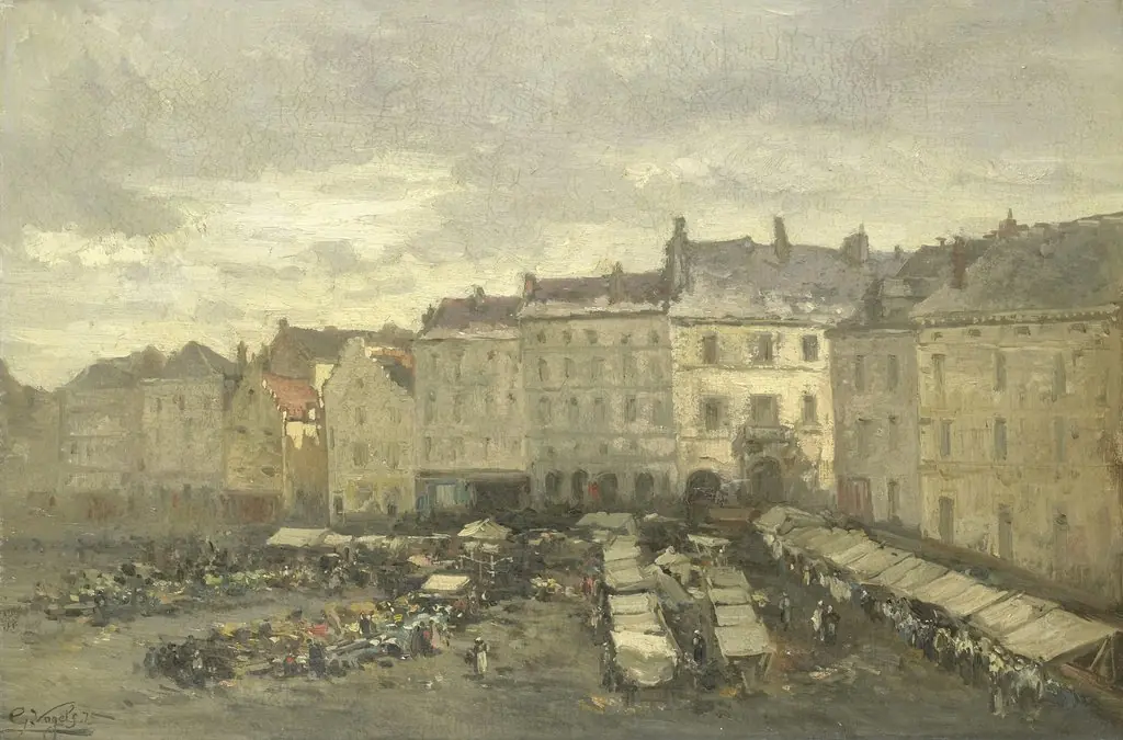 The Grote Zavel (Grand Sablon), Brussels