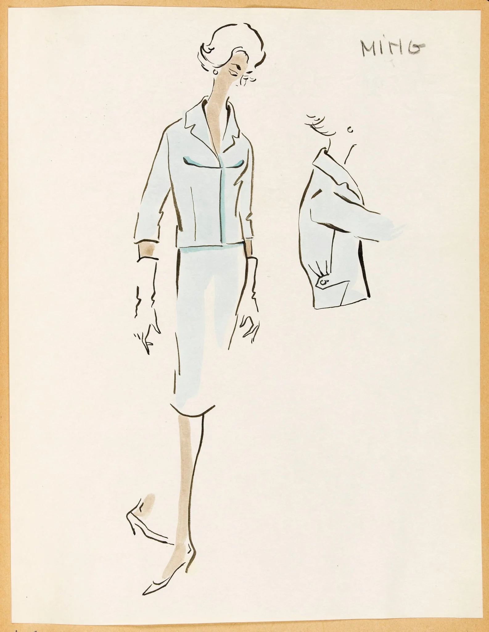 Ming, by Carven, 1957