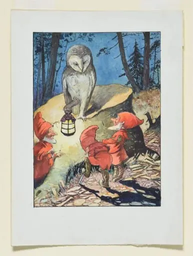 Illustration to The Oakmen