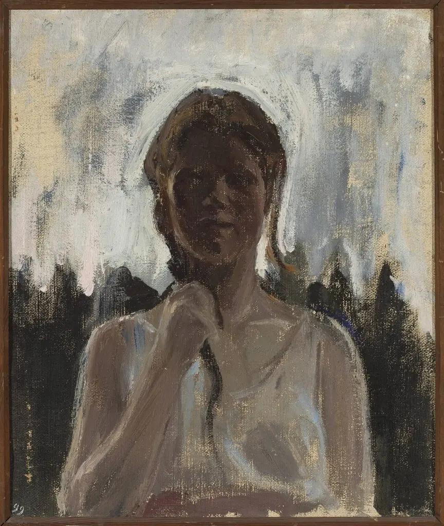 Study of a girl