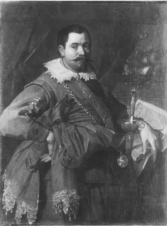 Portrait of an admiral