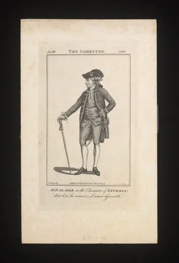 John Palmer Junior in the character of Stukely