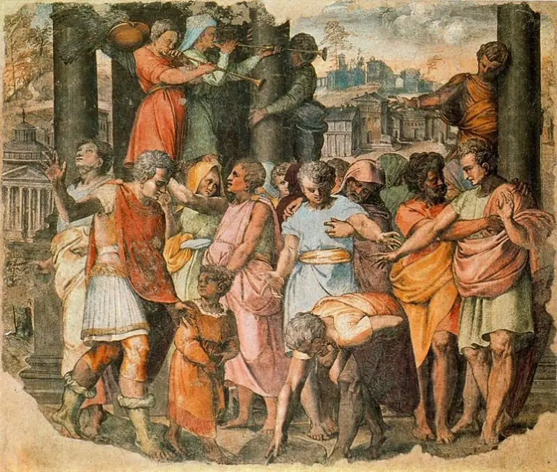 Tarquinius Priscus founds the Temple of Jupiter on the Campidoglio
