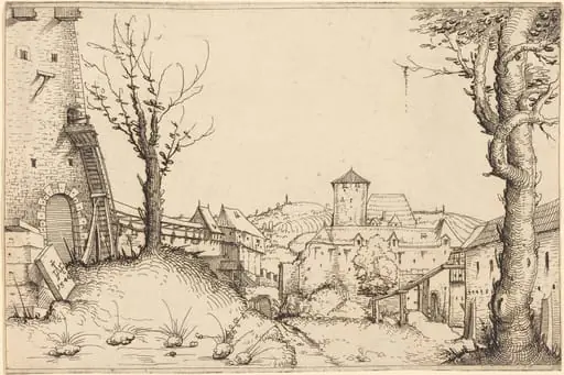 Courtyard of a Castle