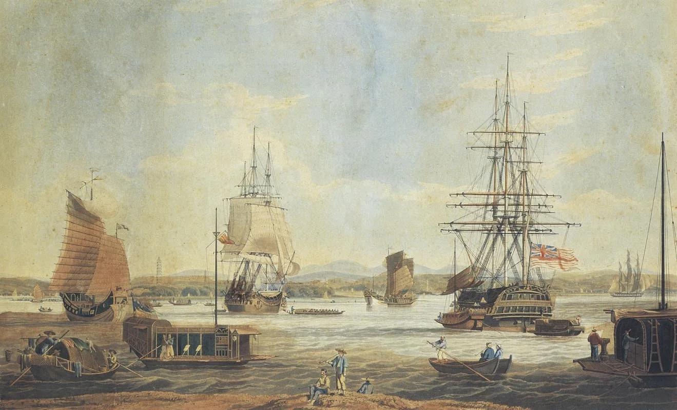 Untitled, by William John Huggins, oil, 1835