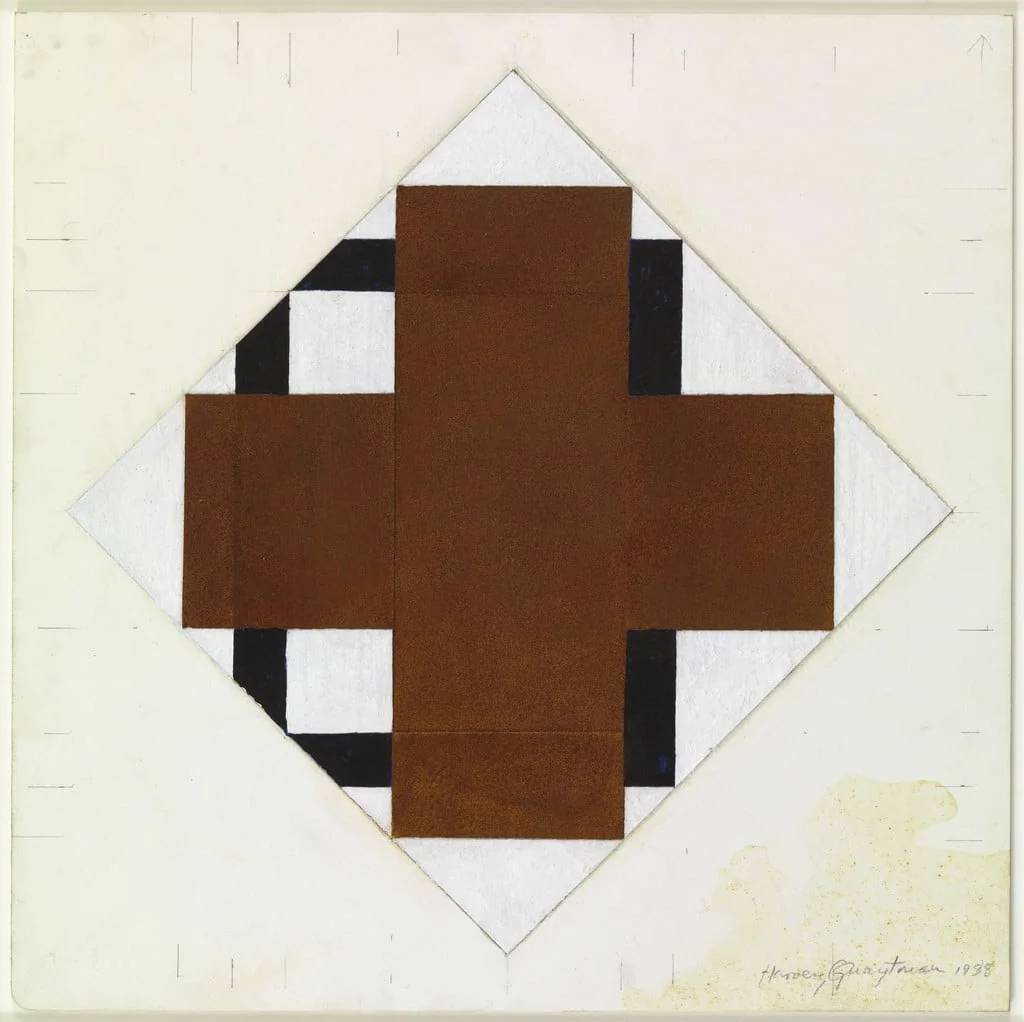 Untitled, by Harvey Quaytman, acrylic, 1988