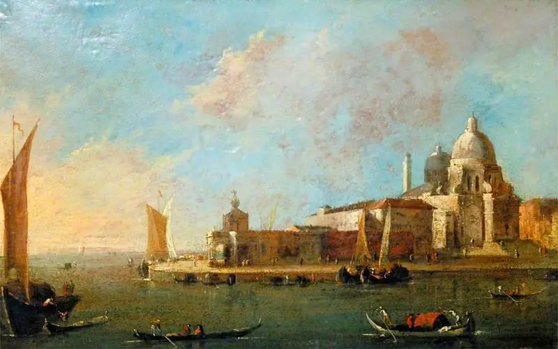 Venice: View of Santa Maria della Salute and the Dogana