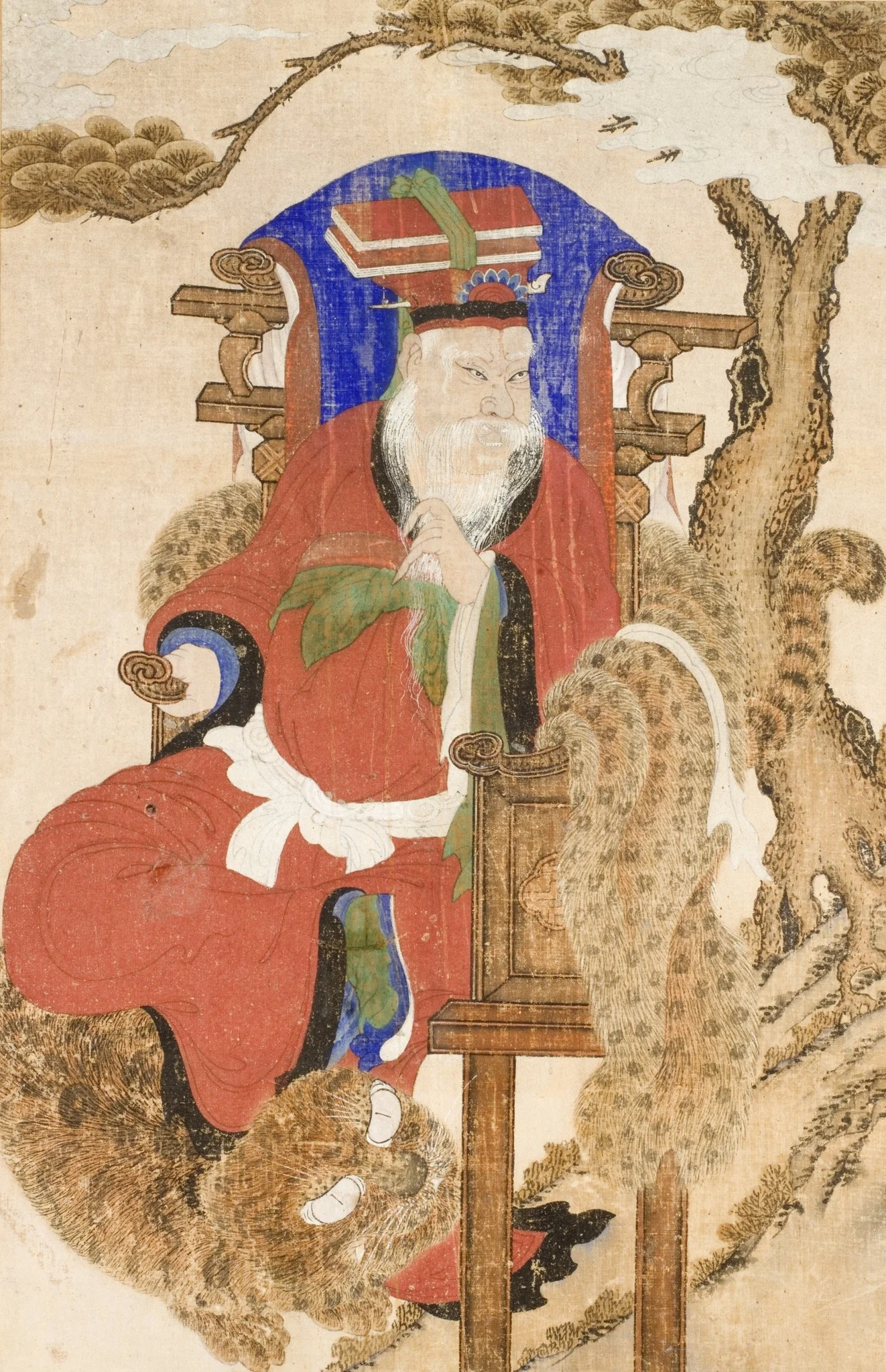 Mountain Deity, by Unknown, unspecified, 1850