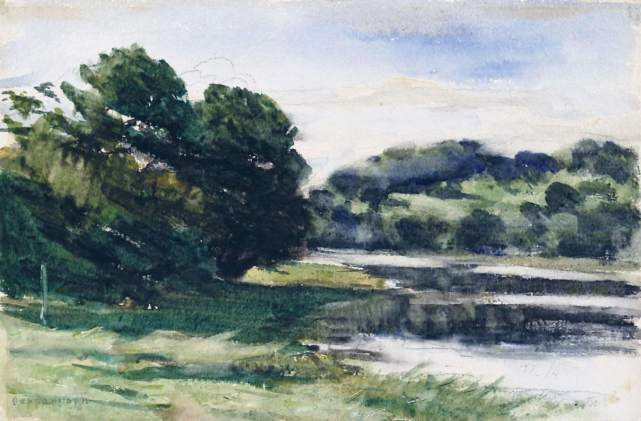 Landscape with river
