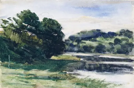 Landscape with river