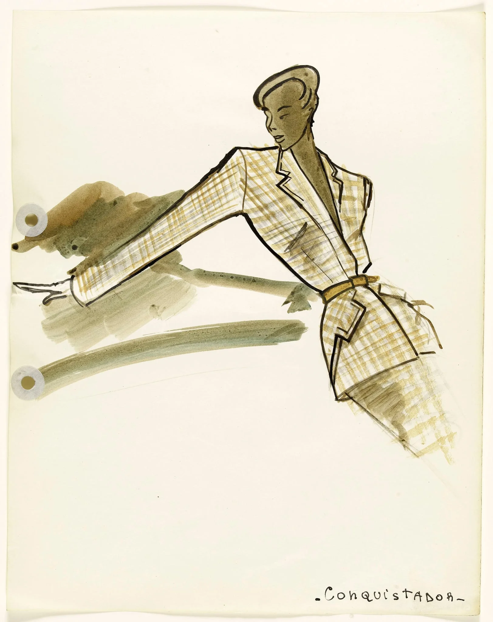 'Conquistador', by Carven, 1951
