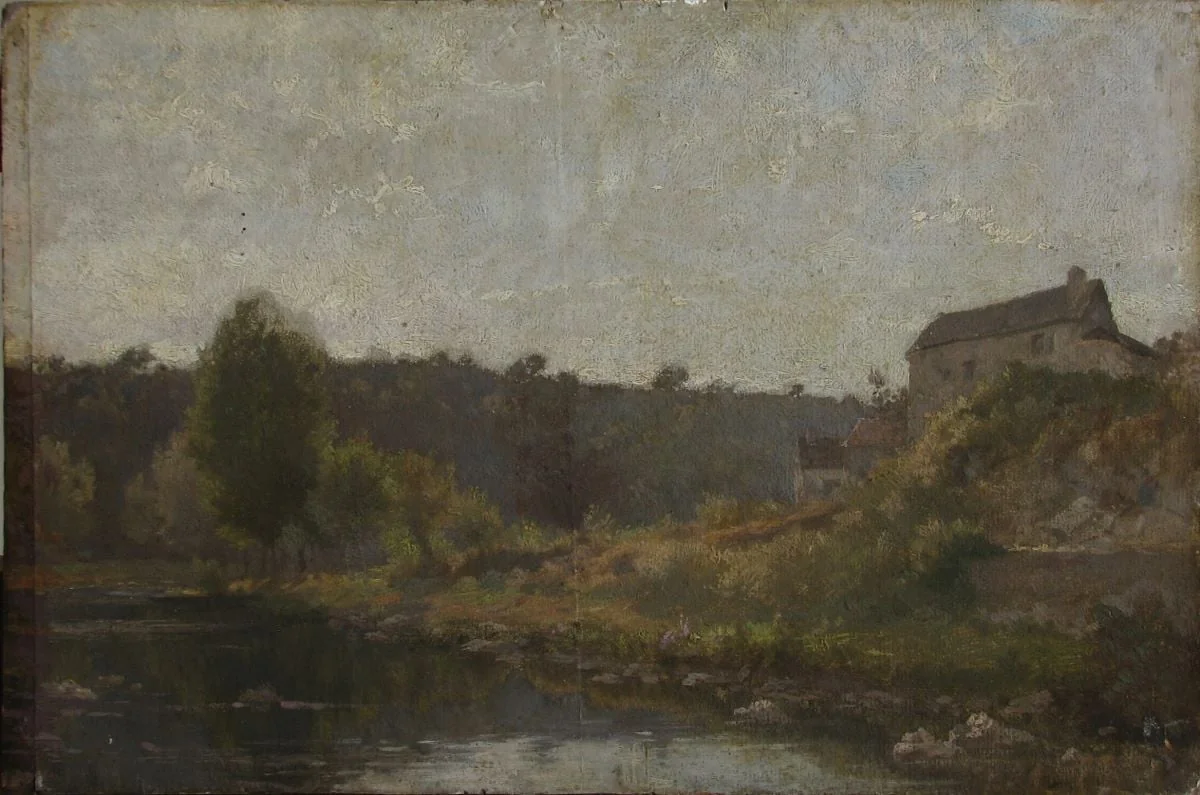 Peisaj, by Charles François Daubigny, 1855