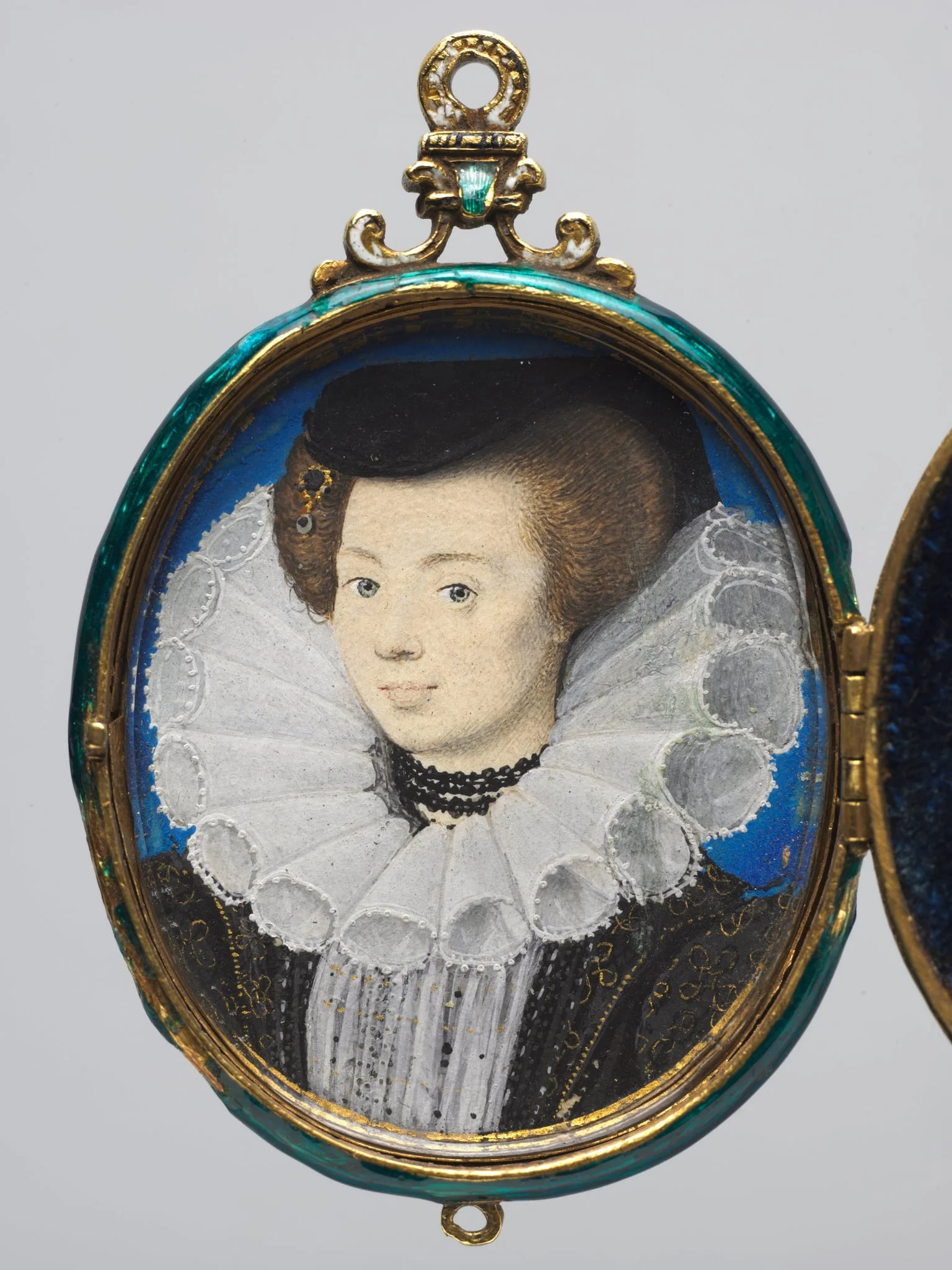 Portrait of a Woman, by Nicholas Hilliard, unspecified, 1593
