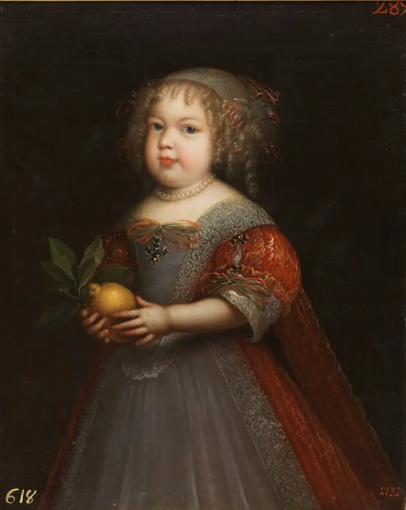 Portrait of Princess Marie Thérèse of France (1667–1672)