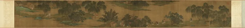 Depiction of the Day of Spring Offering to the Gods