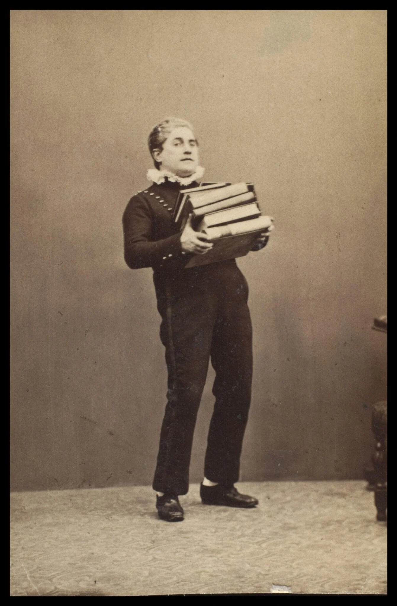 Guy Little Theatrical Photograph, by Adolphe Beau, photographic, 1892