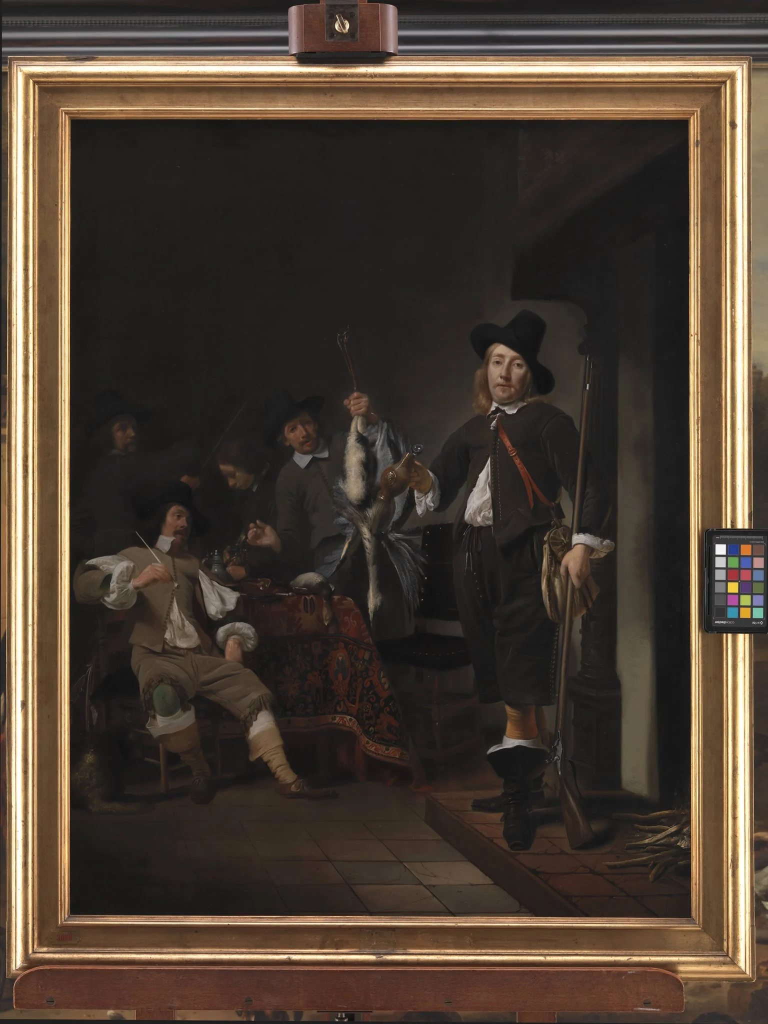 The Homecoming of a Fowling Party, by Unknown, 1650