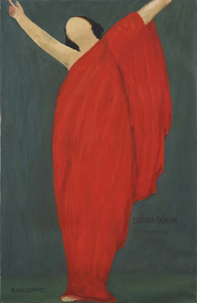 Untitled, by Abraham Walkowitz, oil, 1927