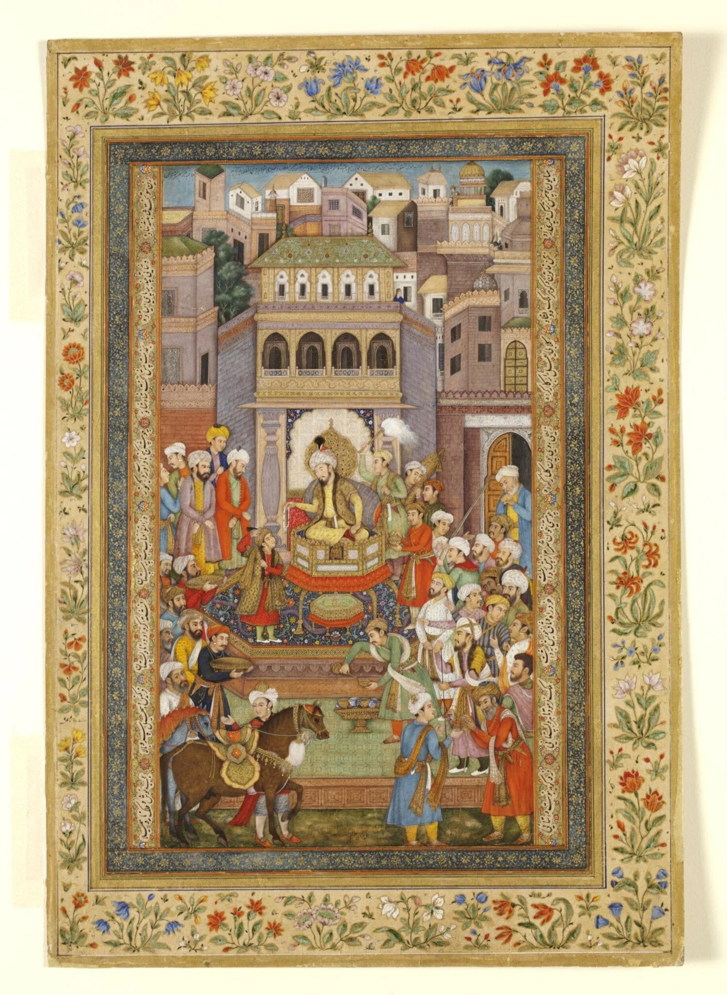 Humayan, by Unknown, paint, 1800