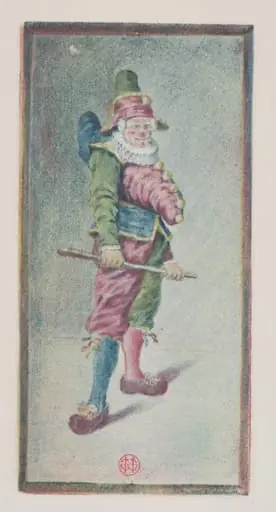 Punchinello, Three-quarters to the Right