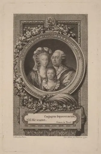 Louis XVI, Marie-Antoinette, and Louis-Charles