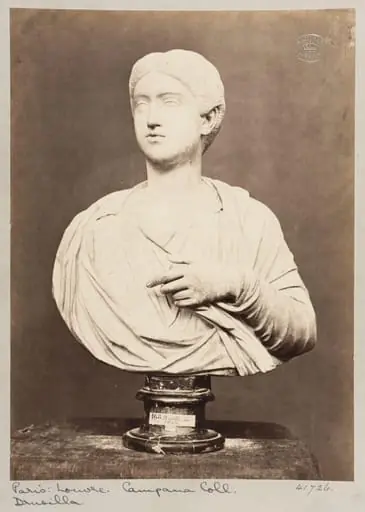 Marble bust o f Drucille, sister of the Emperor Caligula
