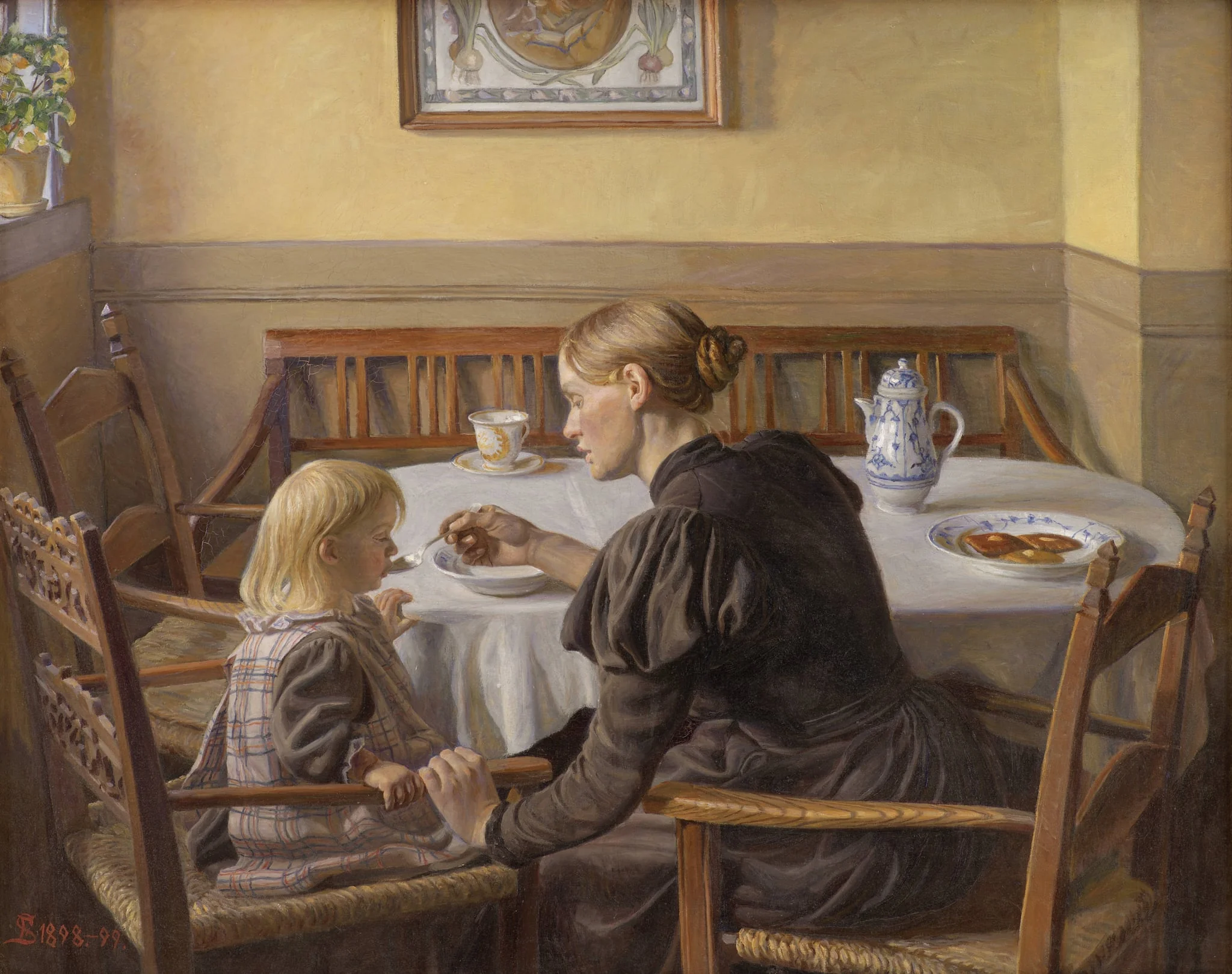 Mother and Child, by Unknown, 1850