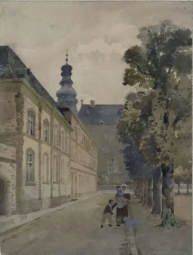 At Aachen (Aix-La-Chapelle)
